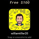 Williamtiller20 - snapchat username